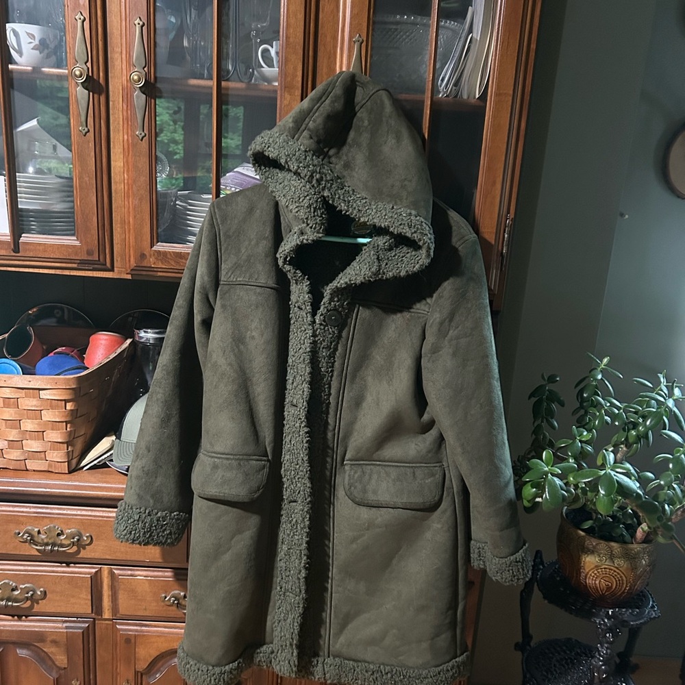 Cabela's Olive Green Hooded Jacket